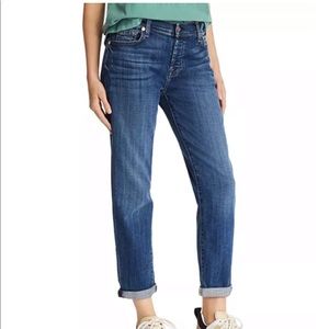 7 for all mankind Josefina Skinny Boyfriend Jeans